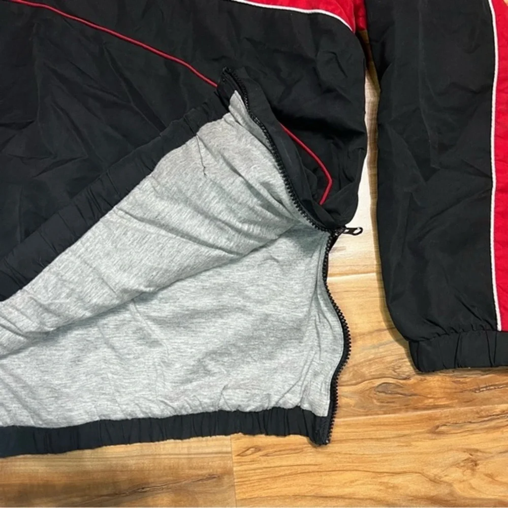 Vintage Ohio State Buckeyes 58 Sports Pullover‎ Lined XXL Windbreaker Jacket Y2K
